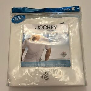 NWT Jockey Men's V-neck T shirts, Package of 2, XL